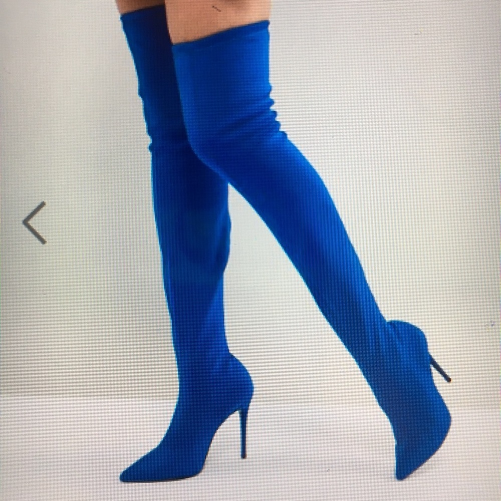 River Island Over the Knee Boots - Picture 2 of 7